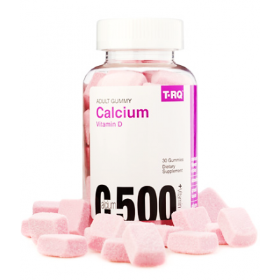 Calcium 500 Plus Vitamin D T.RQ ( Calcium 500 mg + Vitamin D 5 mcg + Phosphorus 232 mg ) 30 gummies Calcium 500 Plus Vitamin D T.RQ ( Calcium 500 mg + Vitamin D 5 mcg + Phosphorus 232 mg ) 30 gummies